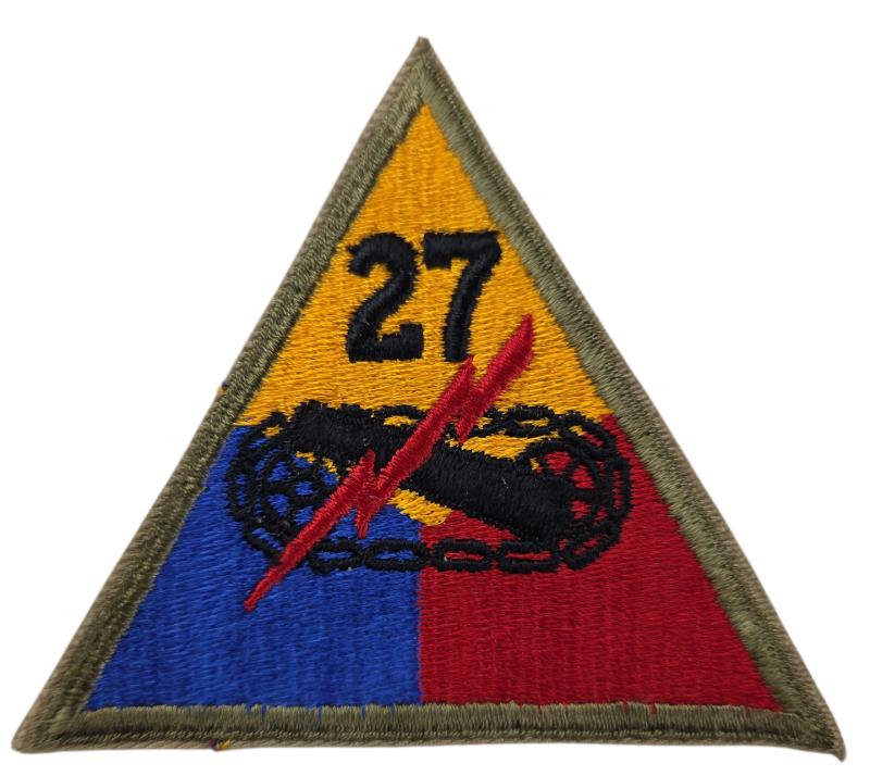 an us 27 th Armored Division patch