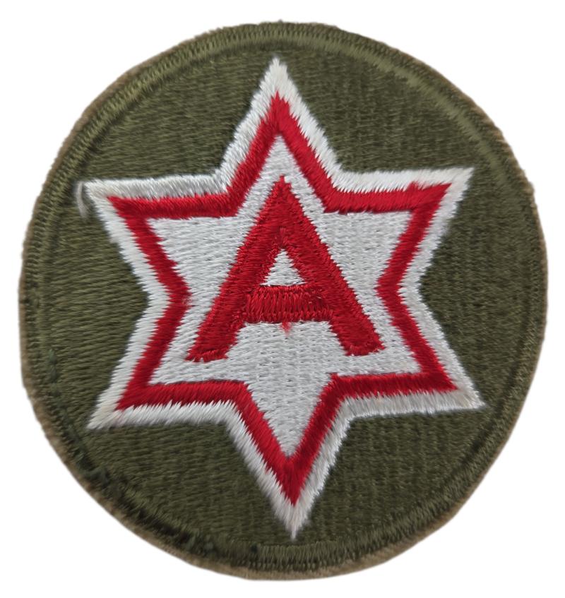 a us ww2 6th army patch