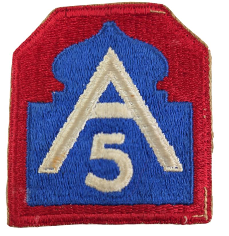 a us ww2 5th army division patch