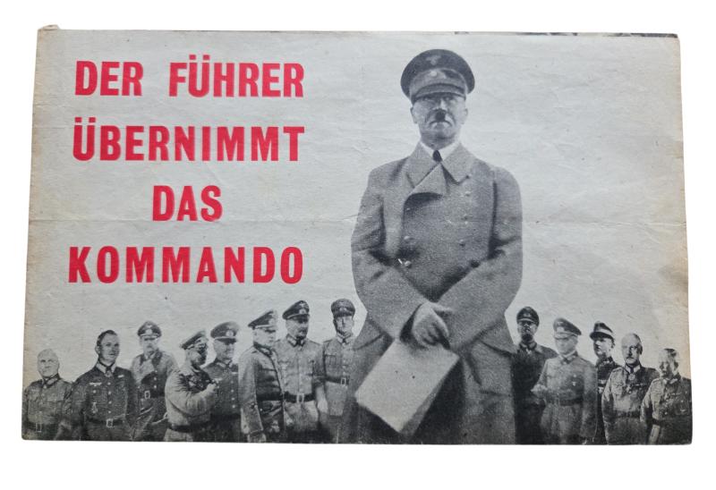 a american ww2 propaganda drop flyer in german language