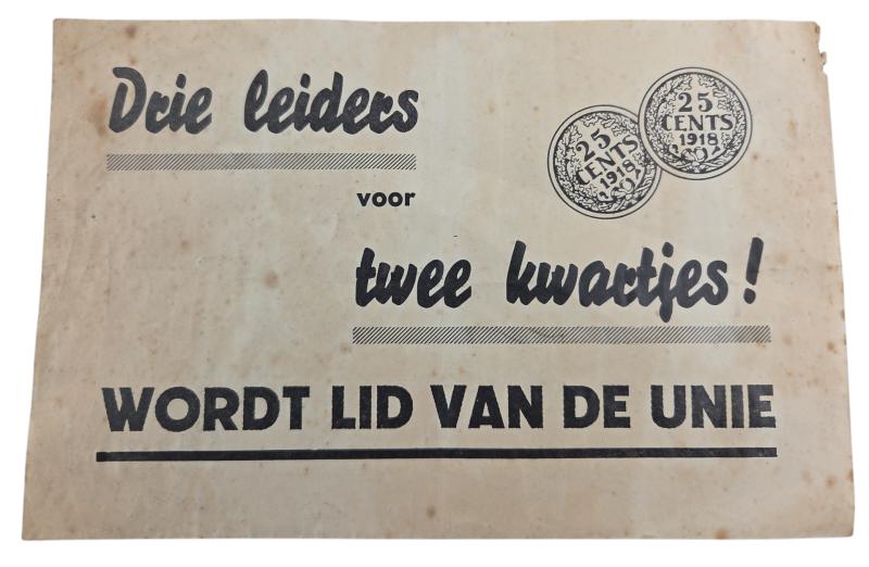 dutch ww2 Join the Union flyer