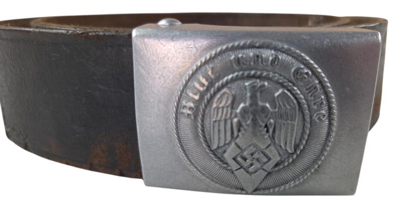 a ww2 german Hitlerjugend  buckle with belt