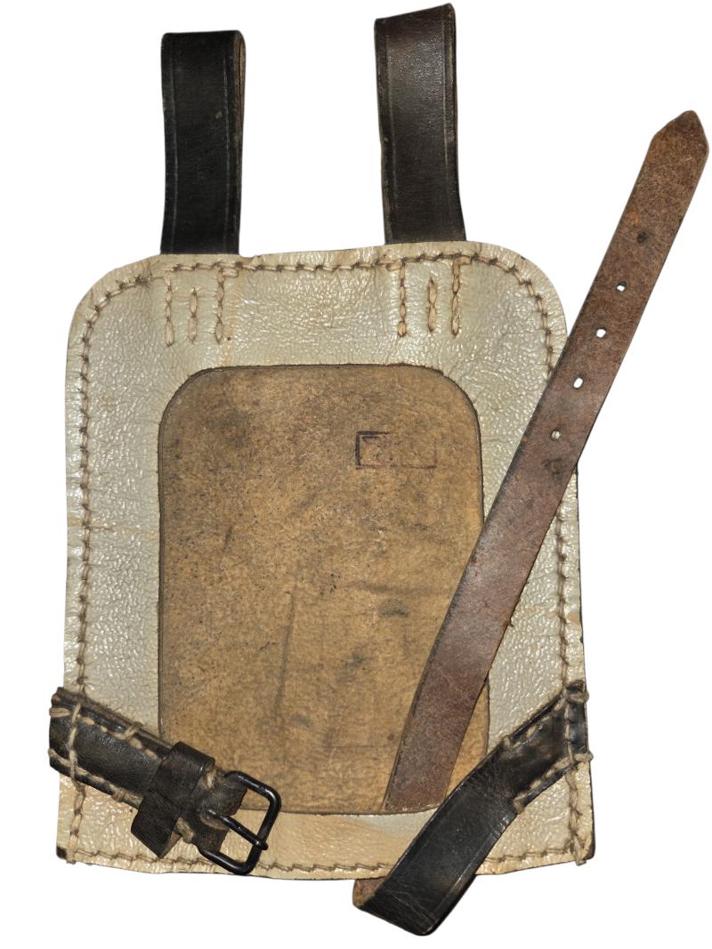 a wehrmacht tan shovel cover