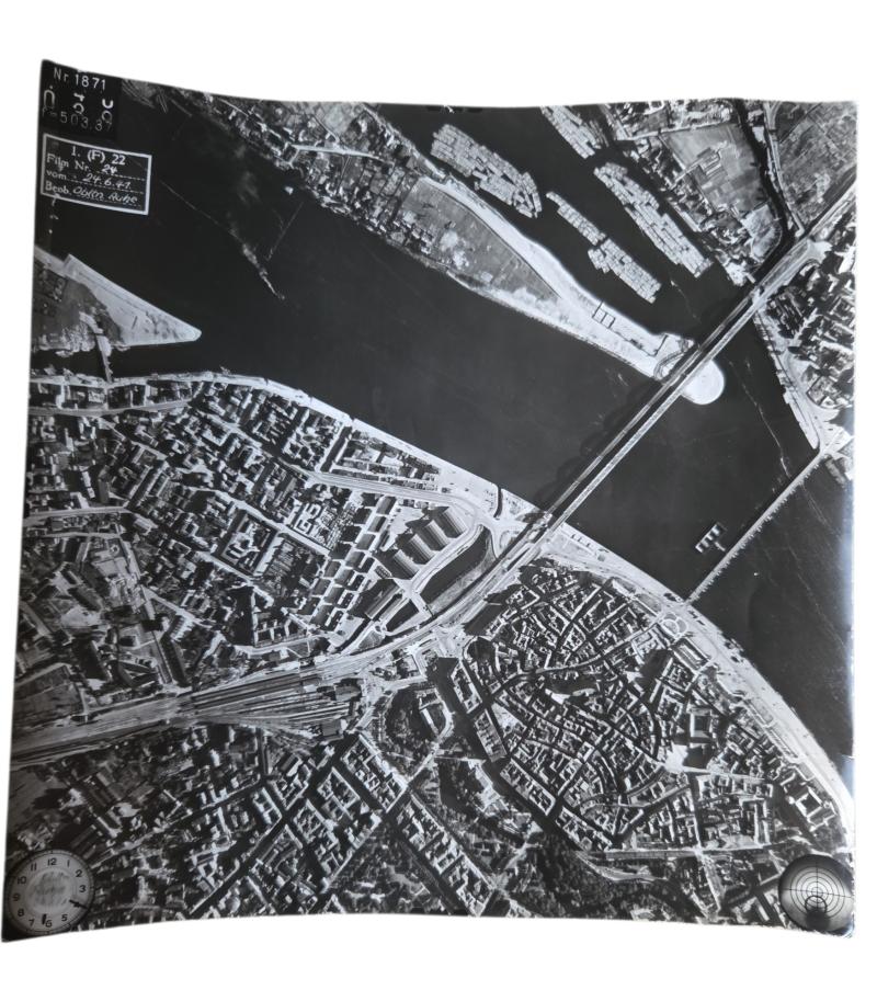 A German WWII aerial photo, I think of Russia