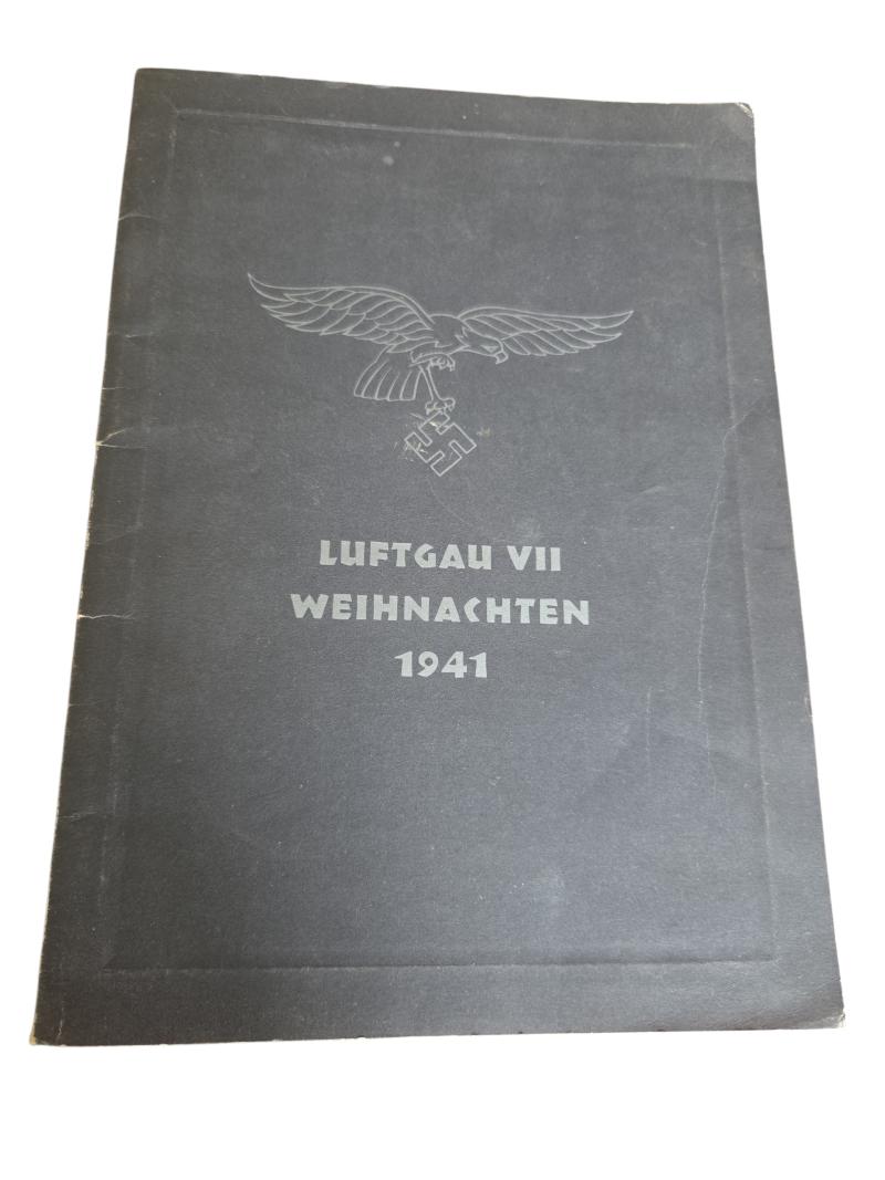 Luftwaffe Christmas 1941 art drawings set