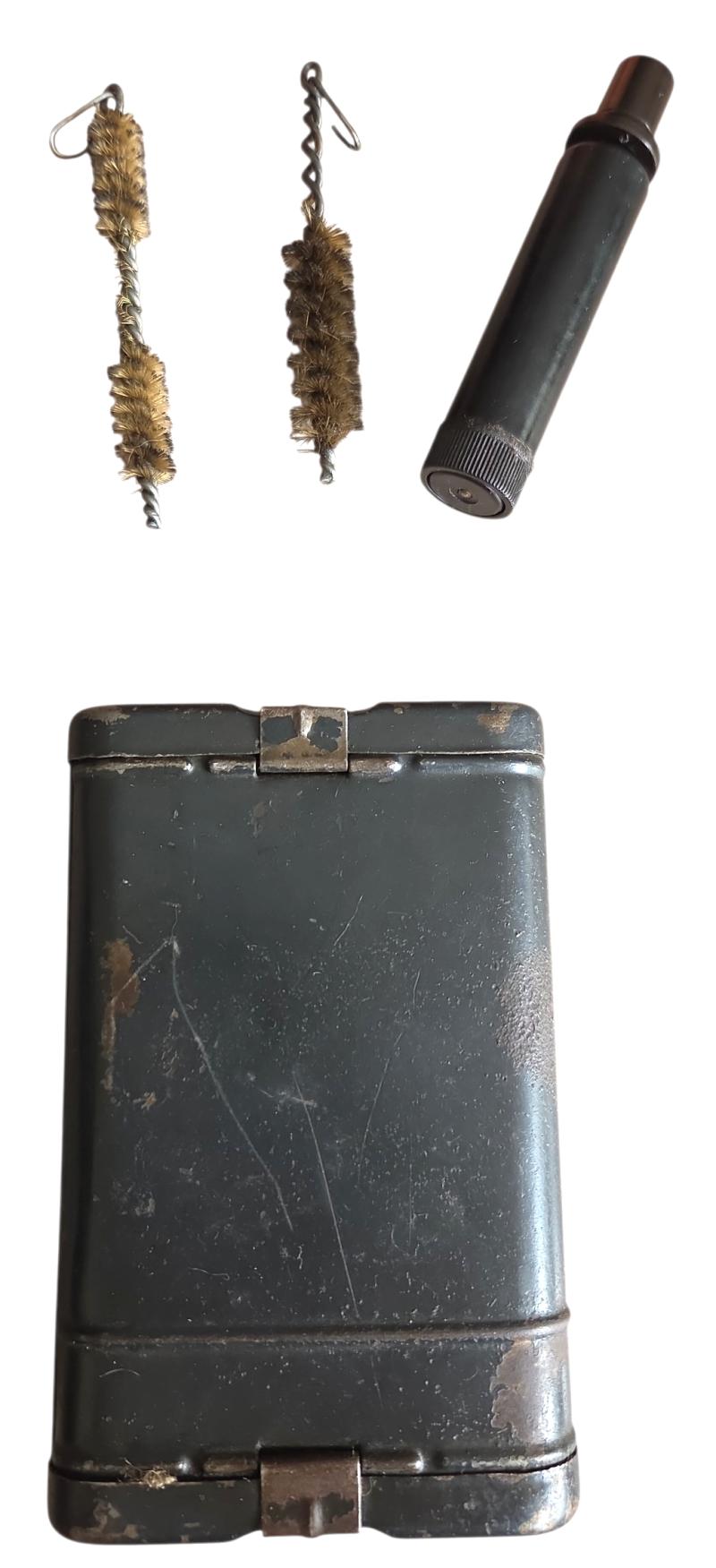 a German Wehrmacht K98 cleaning Kit.