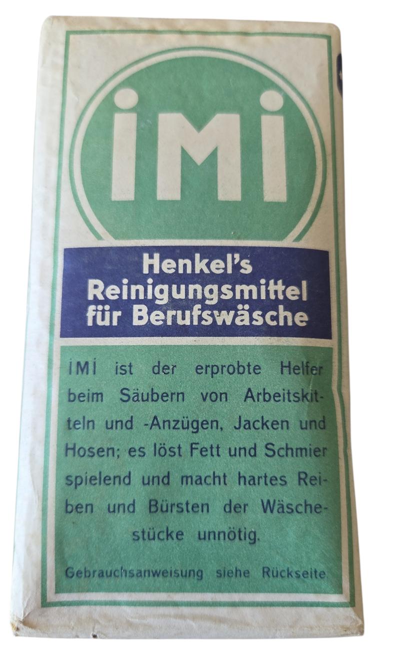 a German pre-war washing powder packet
