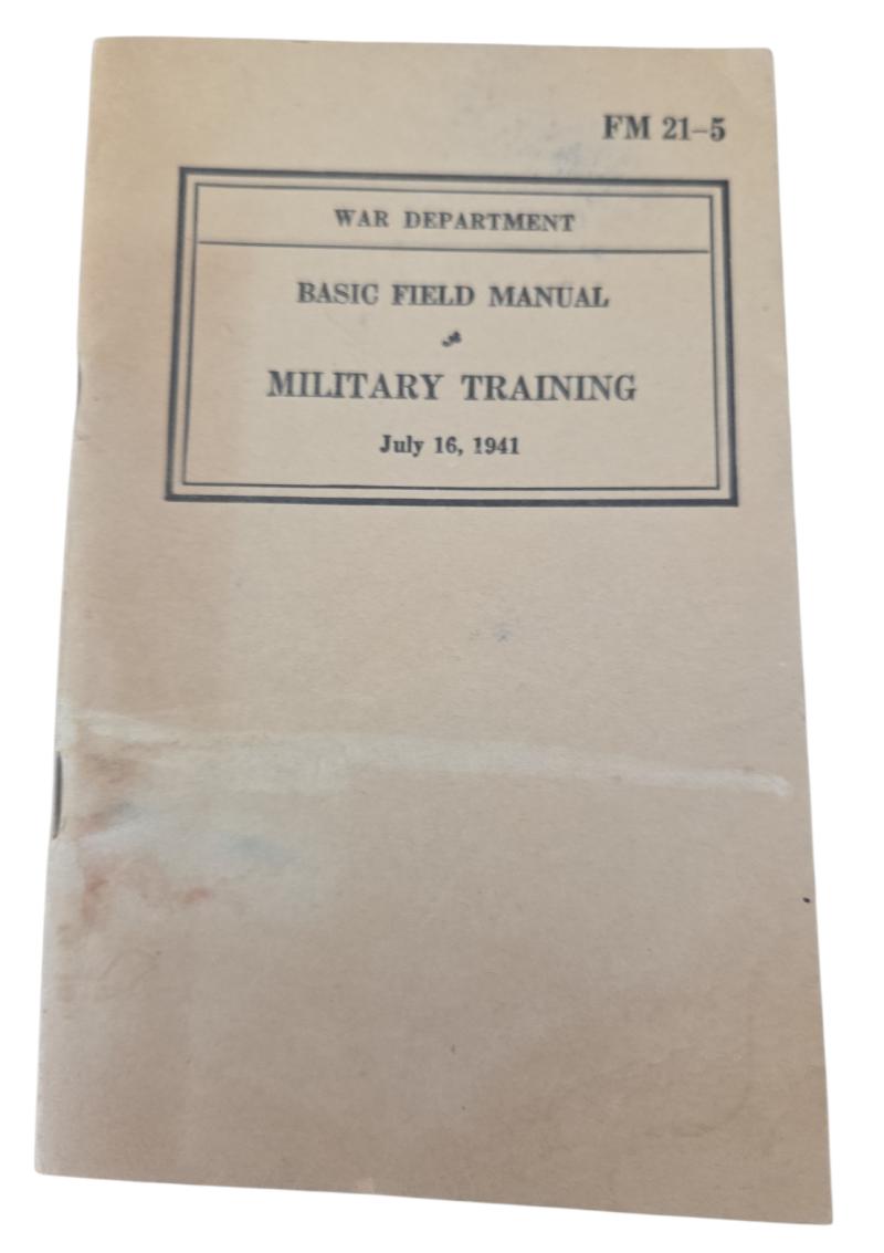 US WW2 Basic Field Manuel 