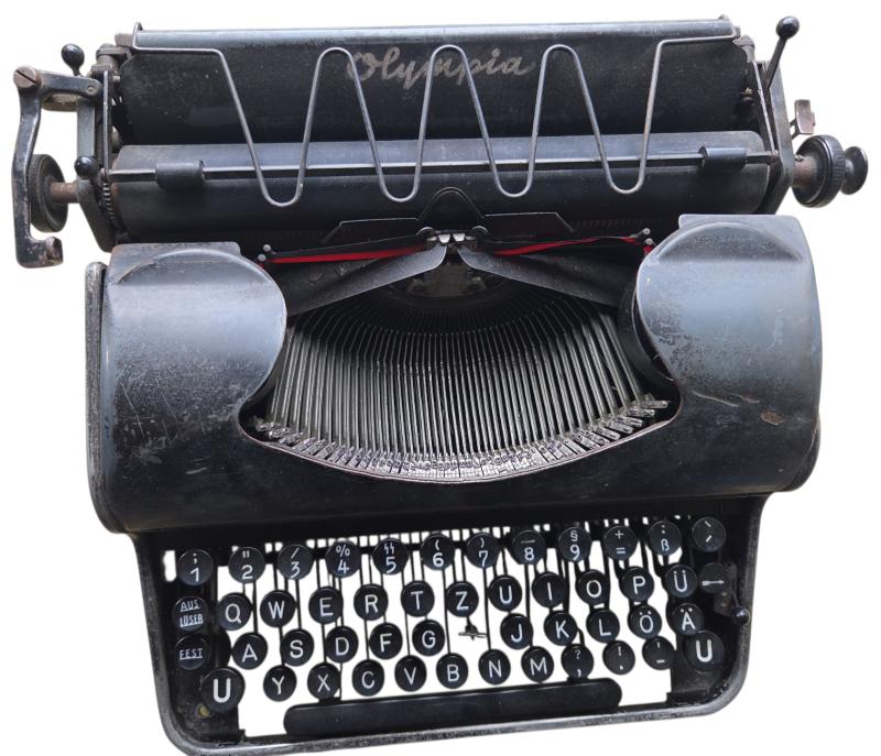 a  rare original ss typewrite
