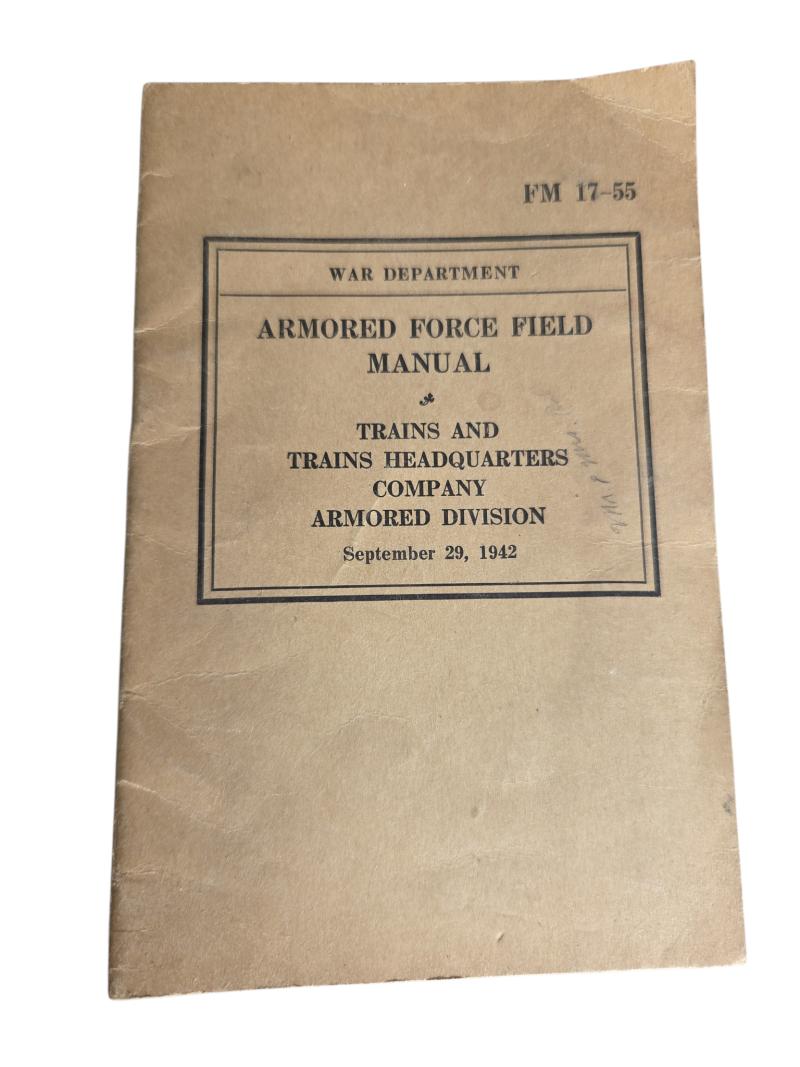a US WW2 Basic Field Manuel