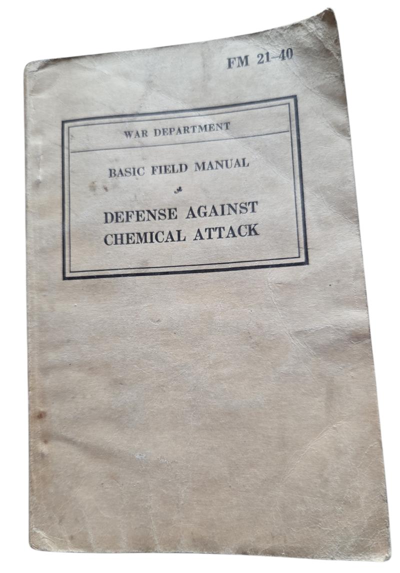a US WW2 Basic Field Manuel 