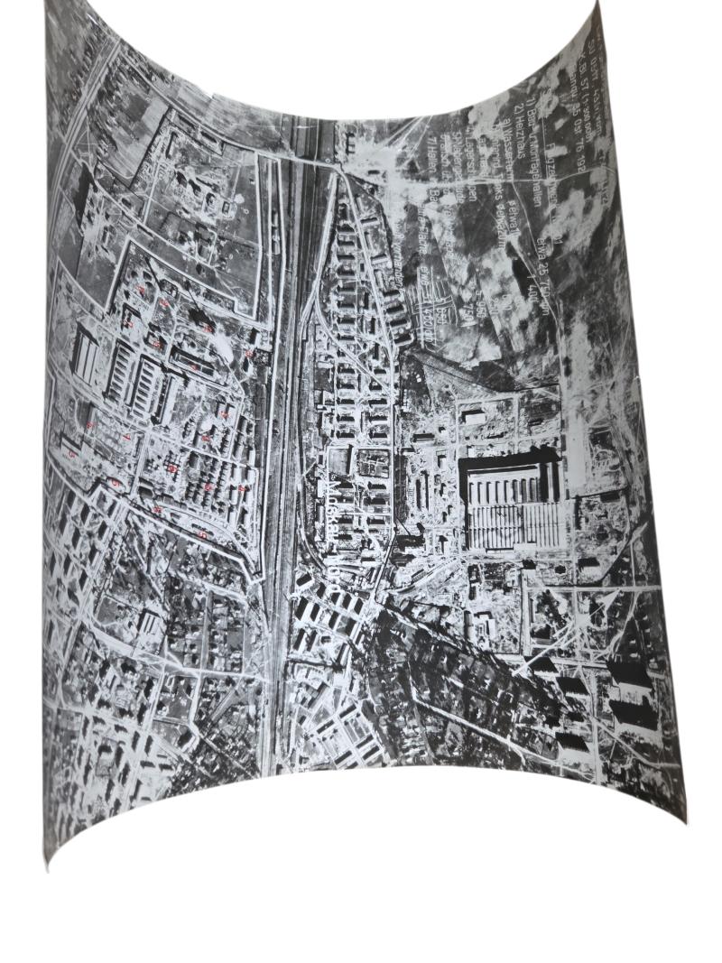 a German WWII aerial photo, I think of Russia
