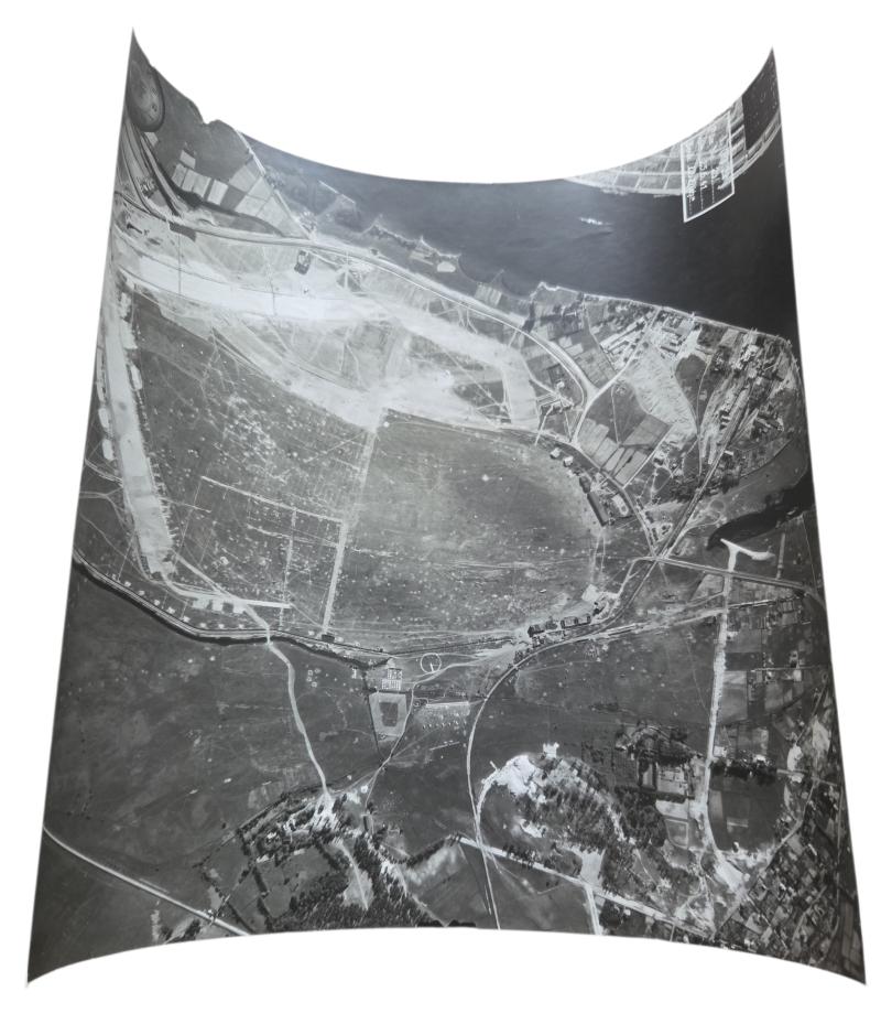 a German WWII aerial photo, I think of Russia