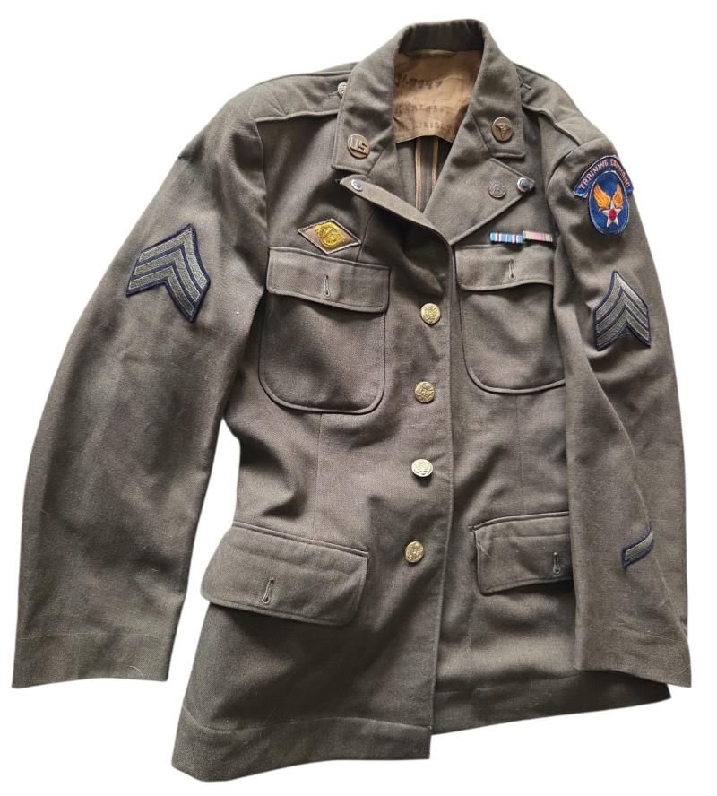 a us ww2  usaaf training command  class A tunic