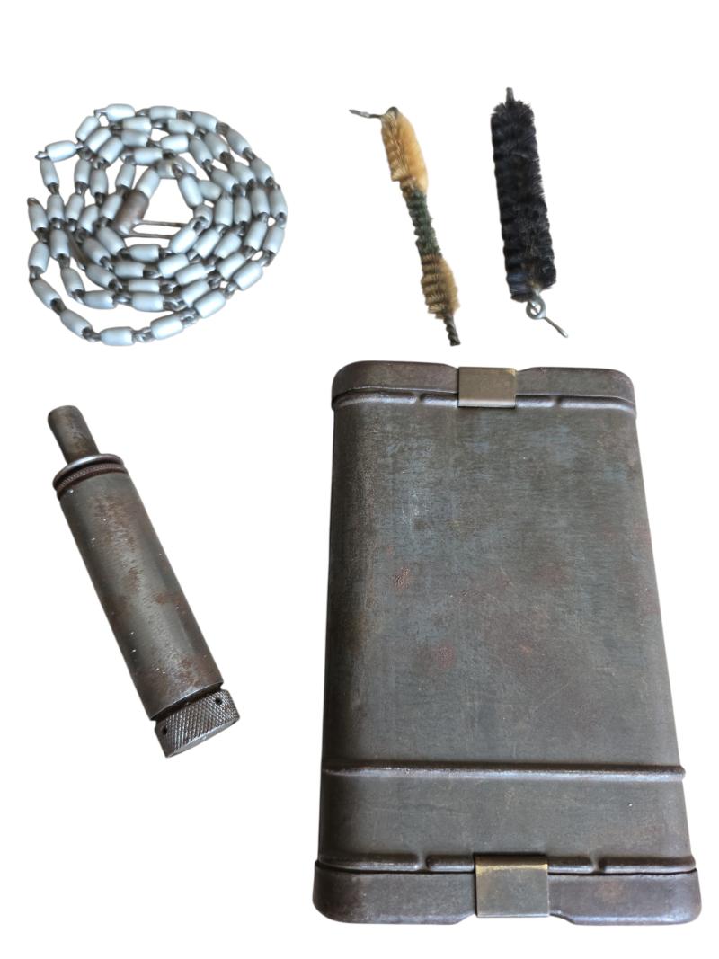 a german ww2 k98 cleaning box marked with 