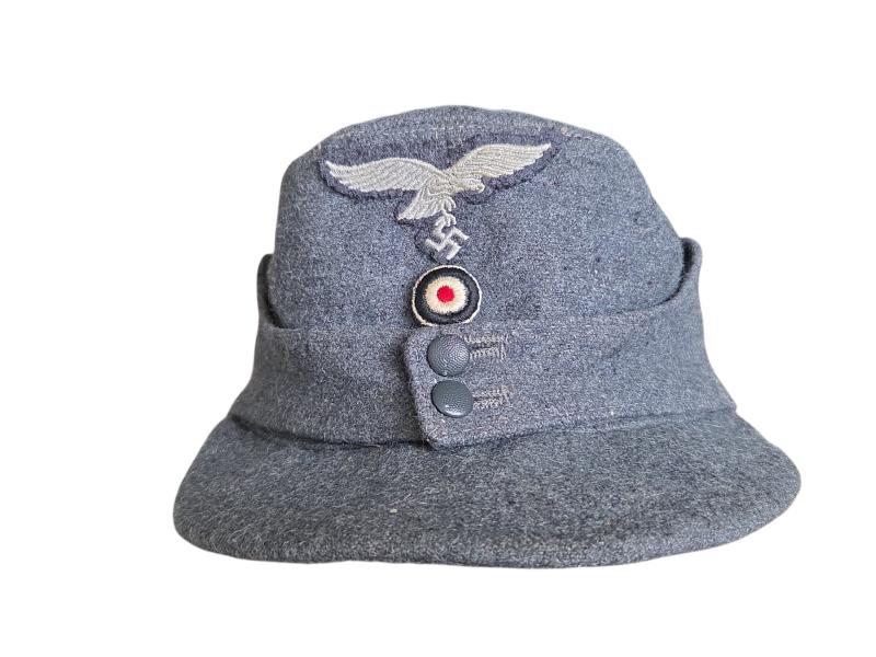 a german ww2 Luftwaffe M43 Cap