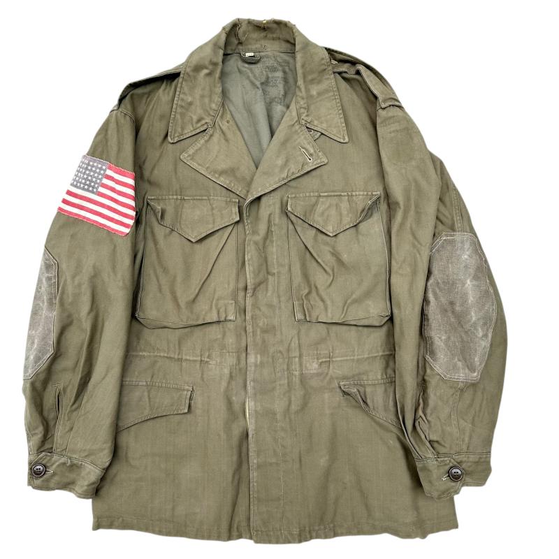 us airborne ww2/postwar  m1943 reinforced jump jacket