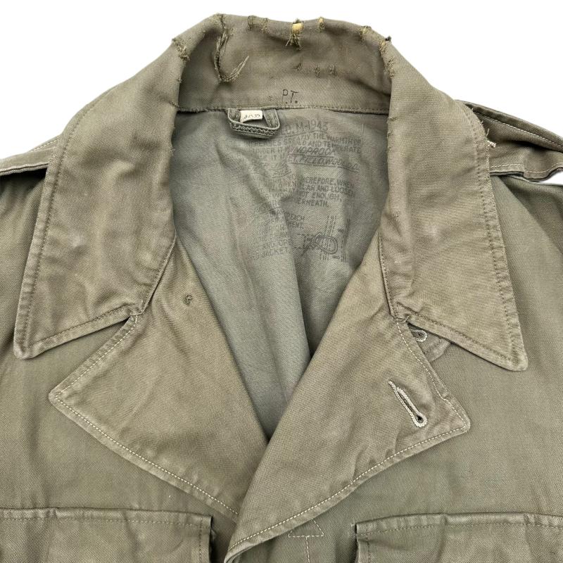 us airborne ww2/postwar m1943 reinforced jump jacket