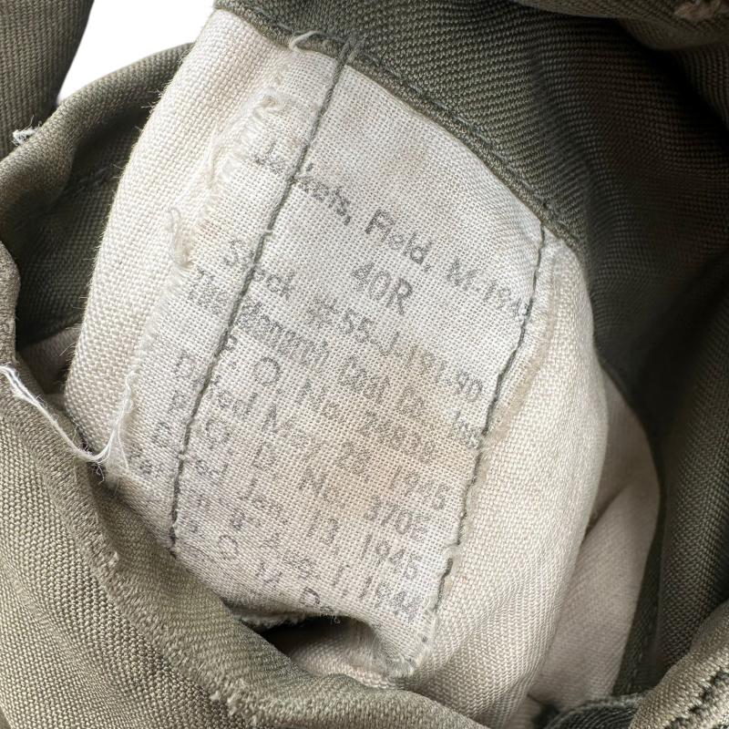 us airborne ww2/postwar m1943 reinforced jump jacket
