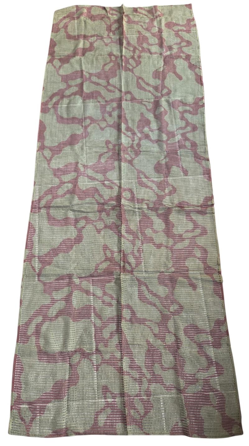 a british ww2 camo net scarf