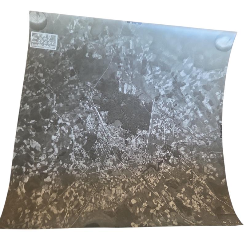 a German WWII aerial photo, I think of Russia