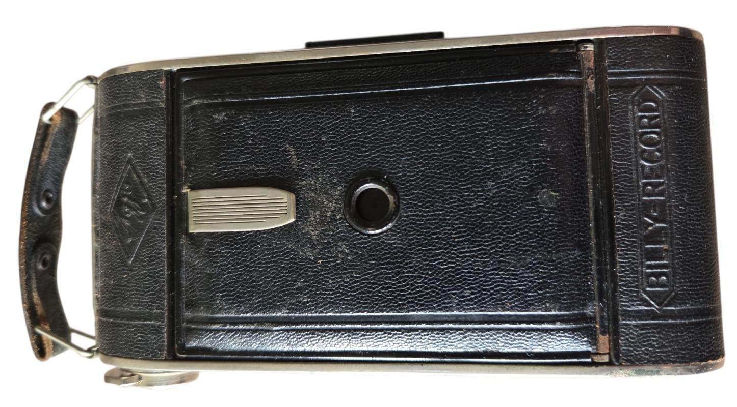 German pre-war AGFA Billy Record camera in its original leather case