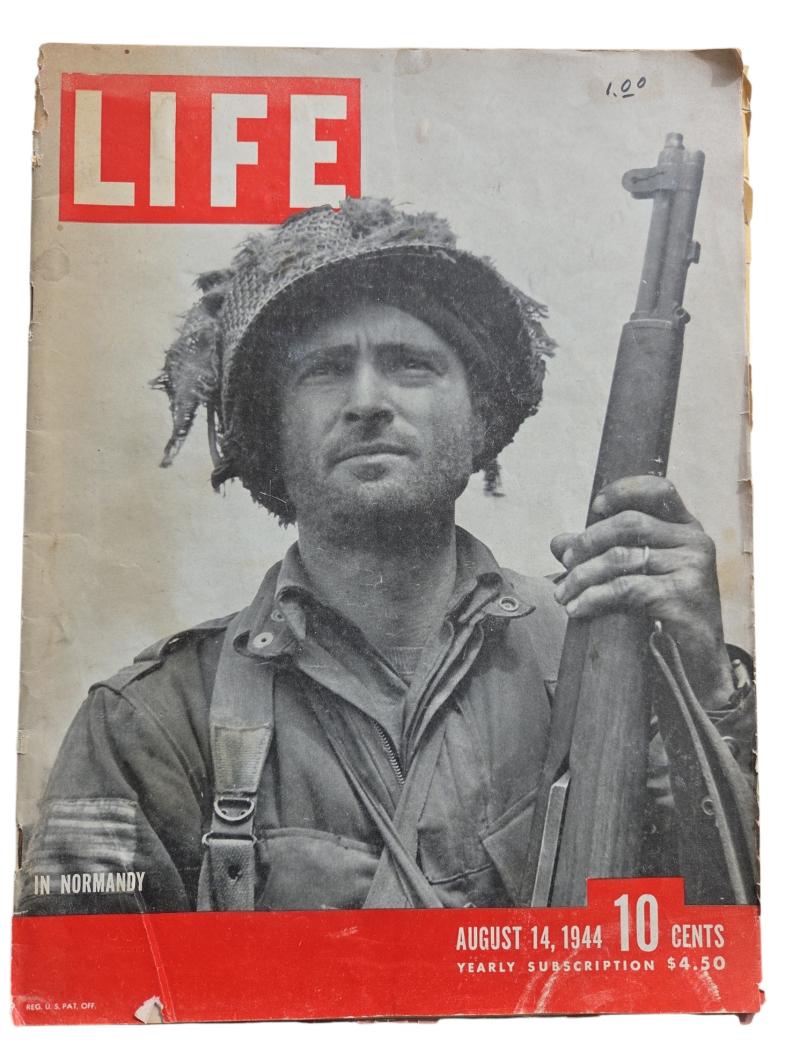 a us ww2 LIFE magazine August 14 1944