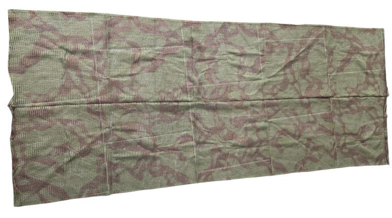 a british ww2 camo net scarf