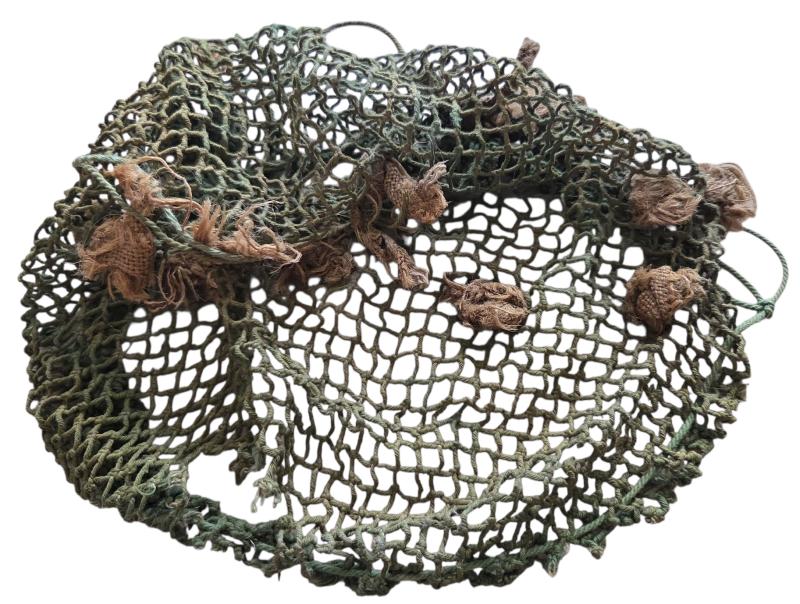 a British WW2 helmet net