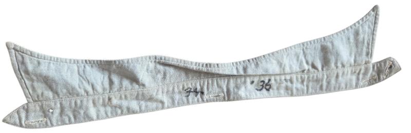 Luftwaffe  ww2, button-on collar for the grey melange service shirt