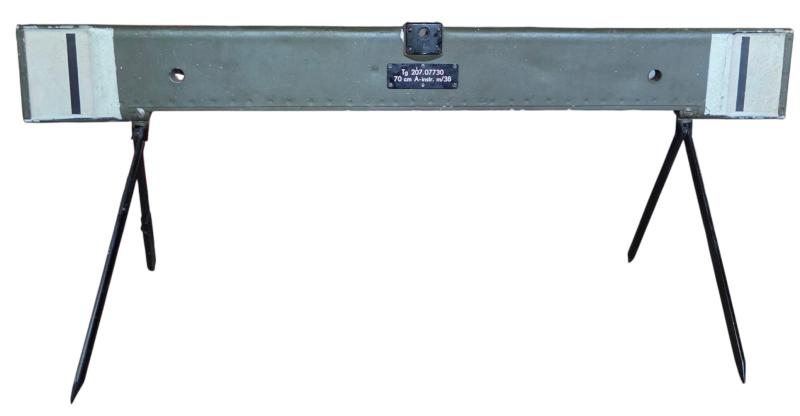 a  german ww2 Justierlatte or Leveling Plate