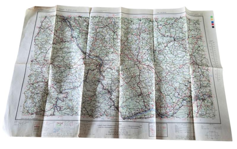 an American War Office 1945 map.from 