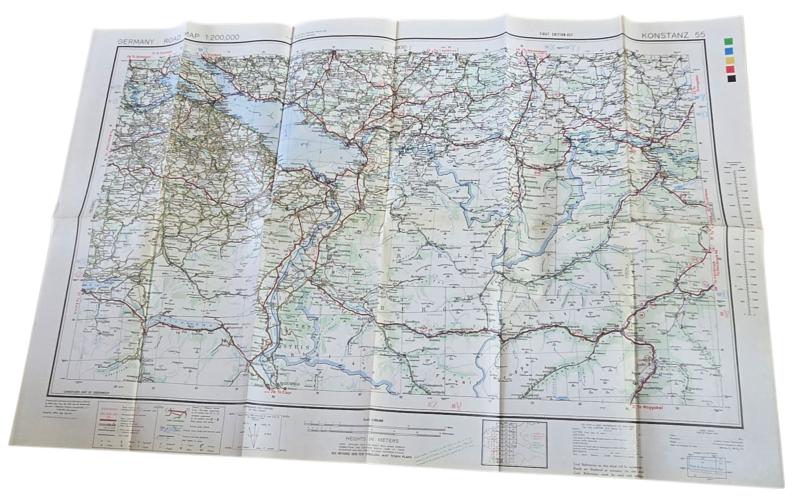 an American War Office 1945 map.from 