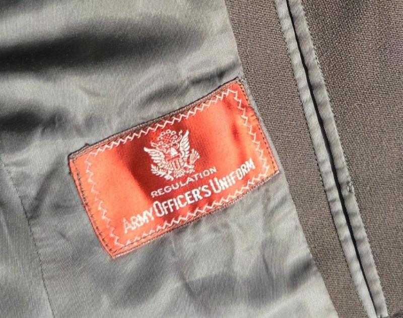 US officer's jacket and trousers in the 26th Infantry Division