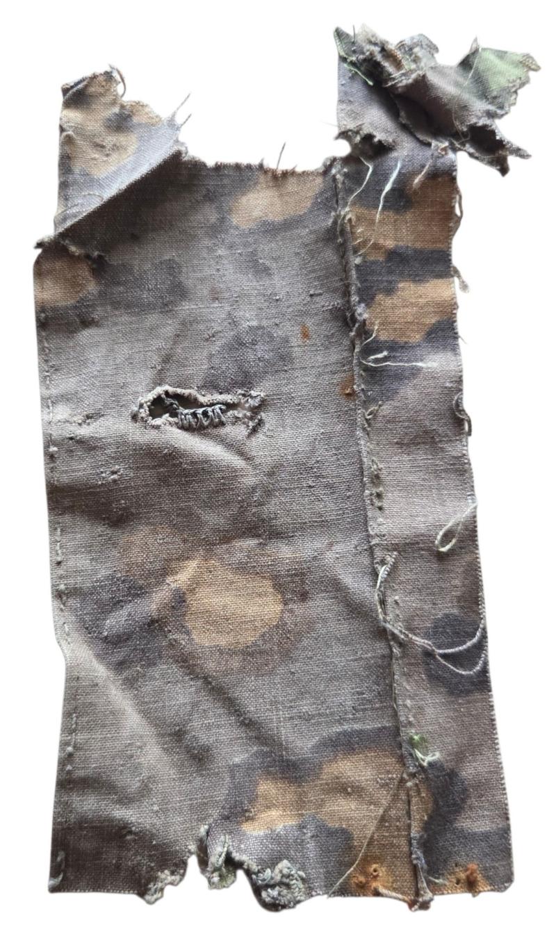 fabric from the waffen ss in oak camo