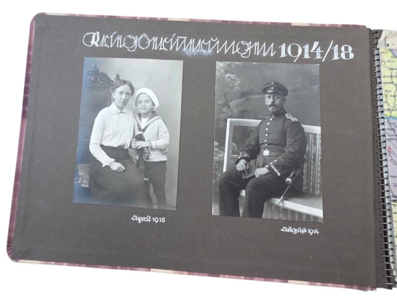 Rare WWI Photo Album – Partly from Verdun
