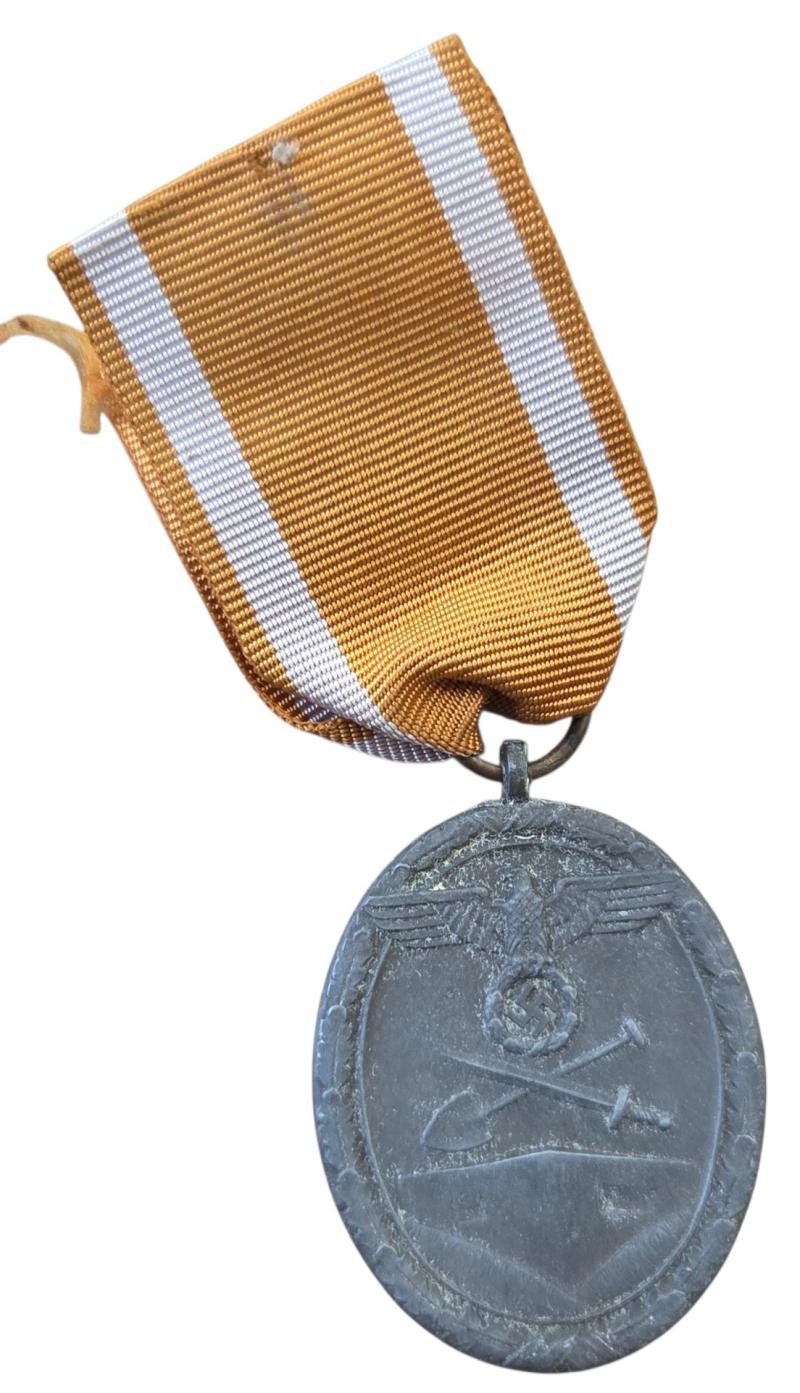 a west wall medal the