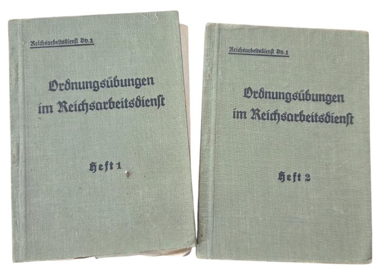 An original set of a WWII German instruction booklet titled