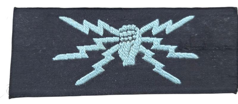 a Royal Air Force RAF Telecommunications Cloth Insignia