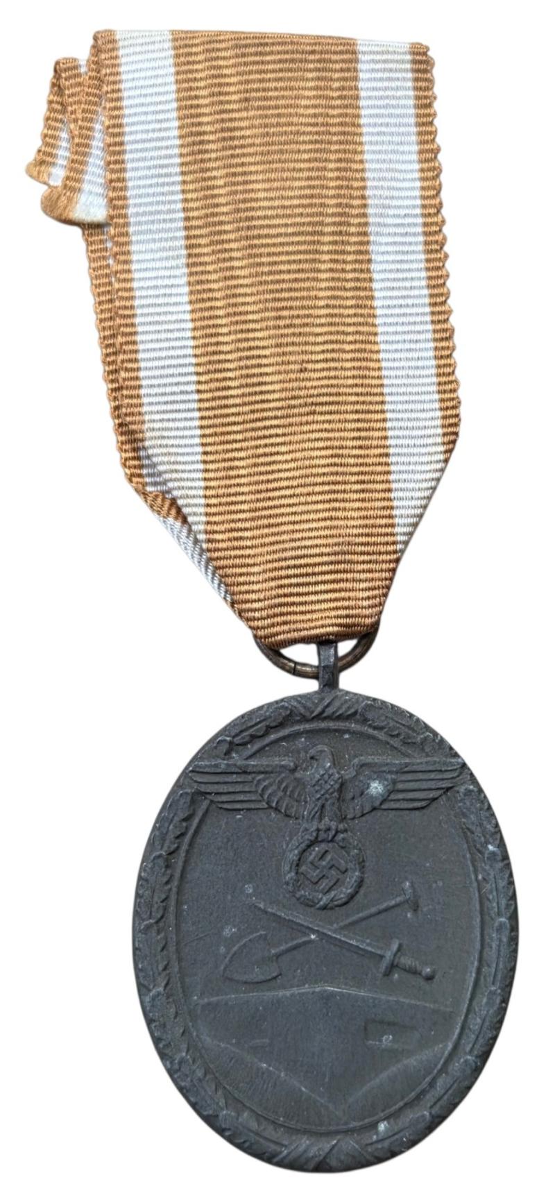 a west wall medal