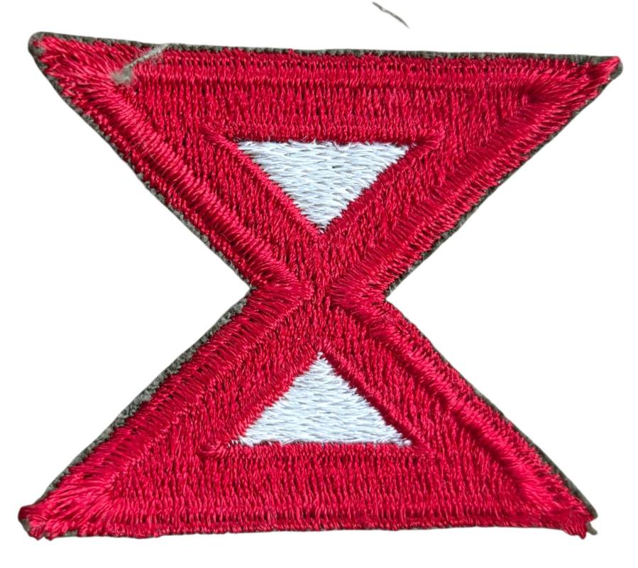 A ww2 us 10th army cloth patch