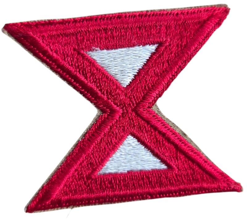 a  ww2 us 10th army cloth patch