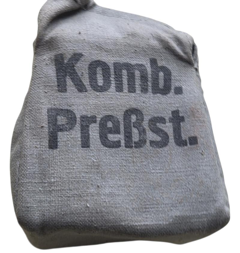 Original WWII German Wehrmacht Combined Field Dressing Set (Kombiniertes Preßstück)
